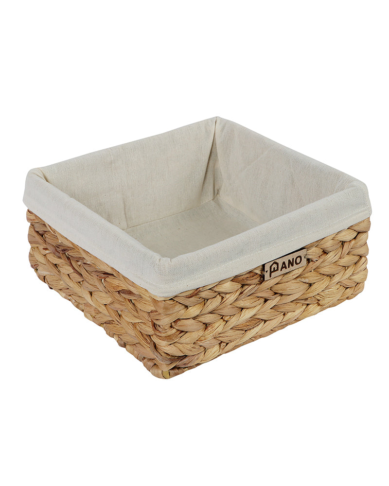 Venice Water Hyacinth Storage Basket - Pano Pano