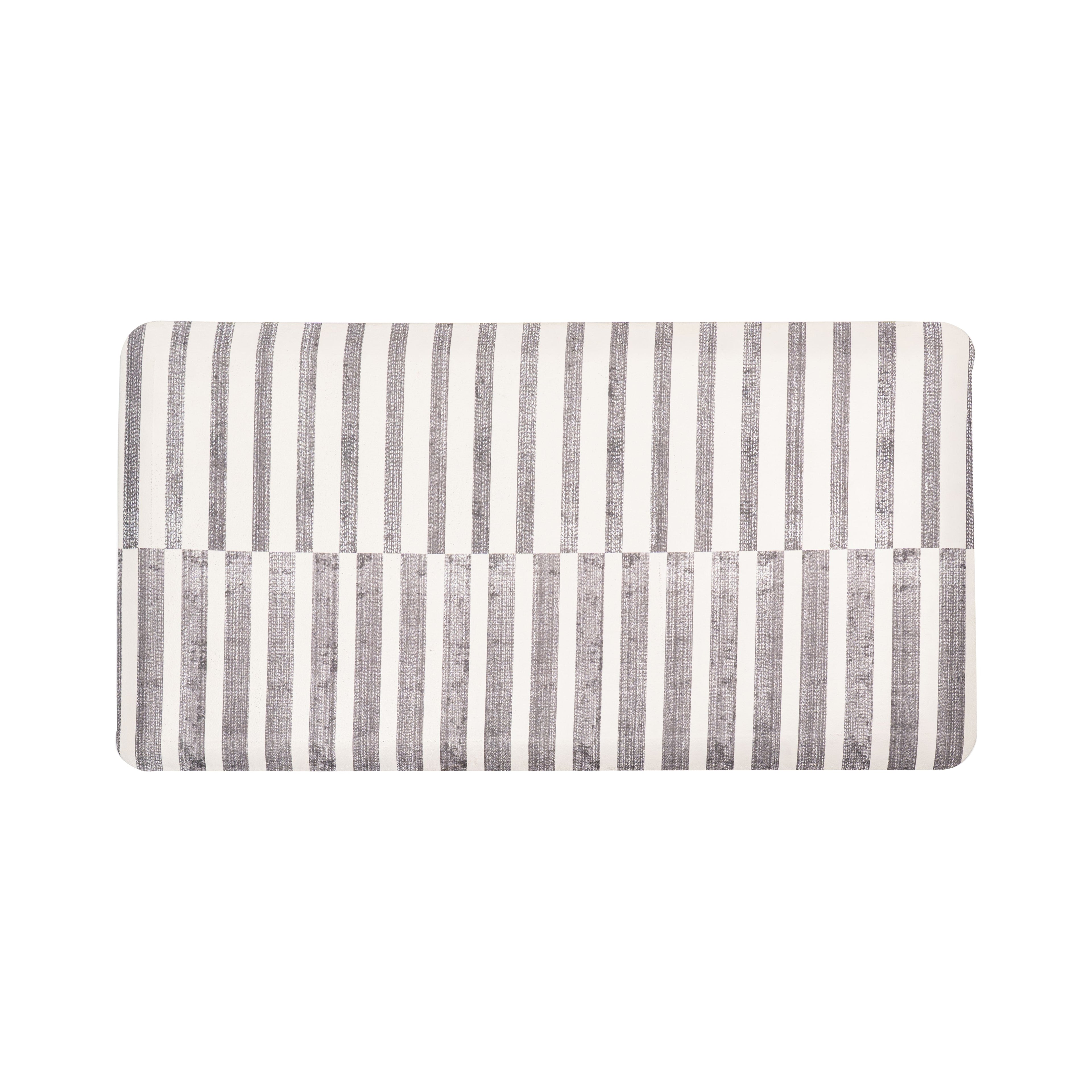 Zest Anti Fatigue Anti Slip Kitchen Mat Brown/White -Pano