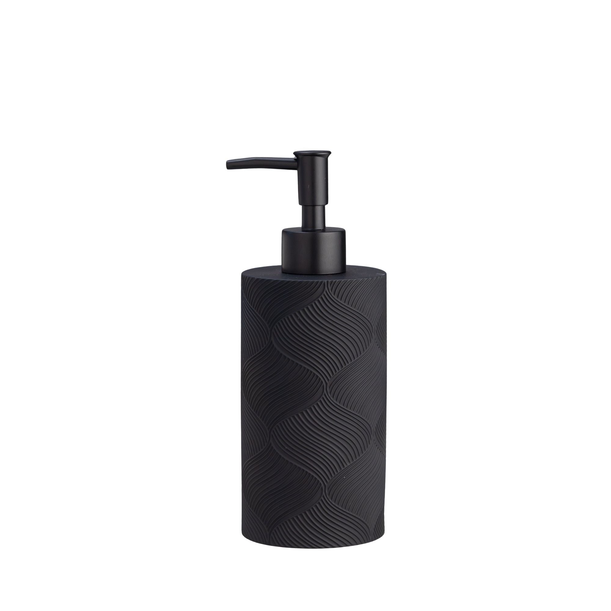 Exclusive Polyresin Soap Dispenser for Handwash for Bathroom Ink Black - Pano