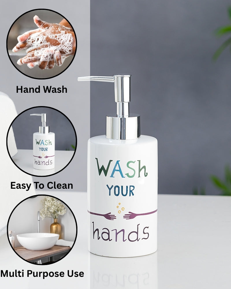 Printed Kids Polyresin Soap Dispenser - 370ml - Pano