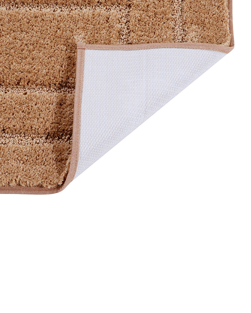 Triple Frame Anti Skid Super Soft Bathmat -Pano
