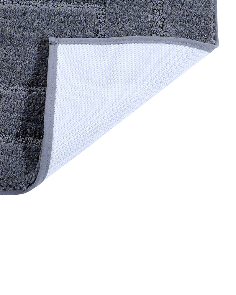 Triple Frame Anti Skid Super Soft Bathmat -Pano