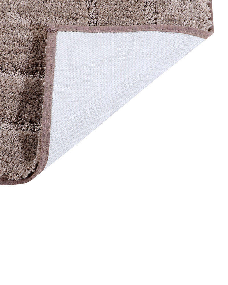 Triple Frame Anti Skid Super Soft Bathmat -Pano