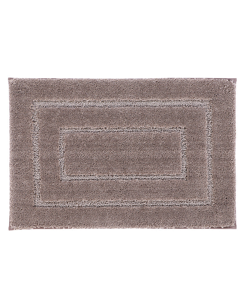 Triple Frame Anti Skid Super Soft Bathmat -Pano