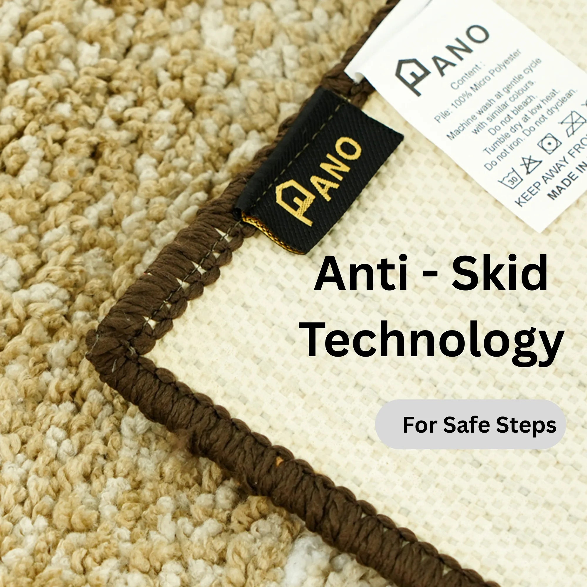Textured Anti Skid Bathmat - Pano