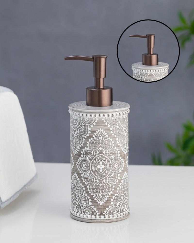 Exclusive Polyresin Soap Dispenser for Handwash for Bathroom Graphite - Pano