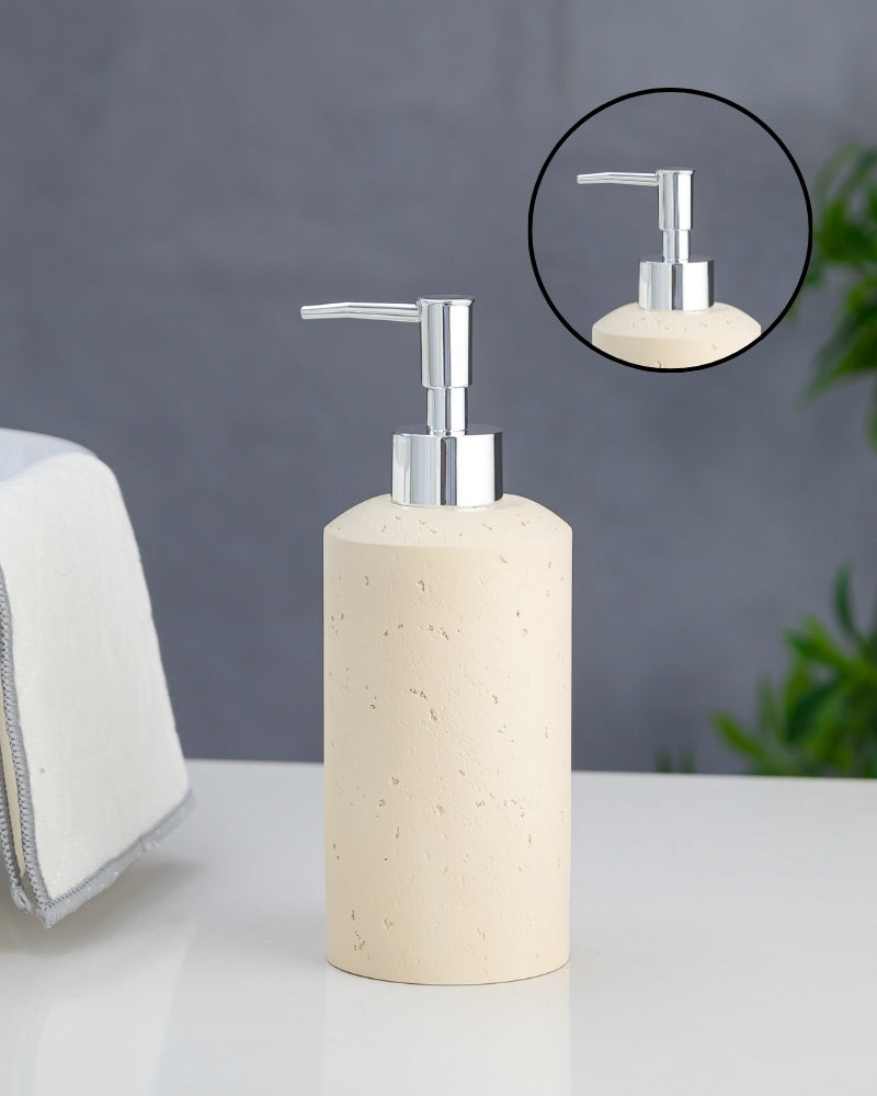 Exclusive Polyresin Soap Dispenser for Handwash for Bathroom Beige - Pano