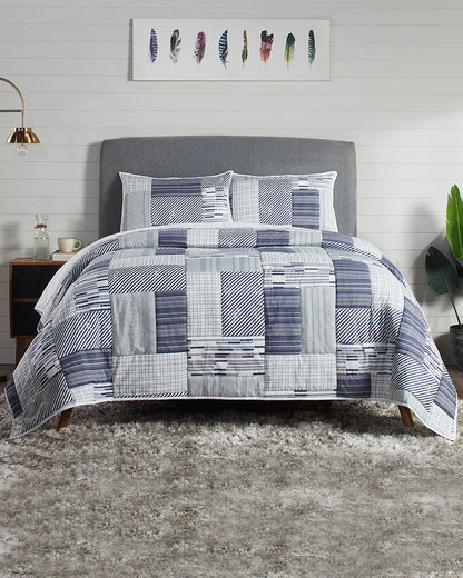 Super Soft Premium Cotton King Size Flat Bedsheet with 2 Pillow Covers and same Color Double Bed Comfort  (Set of 4 Pieces) Pano