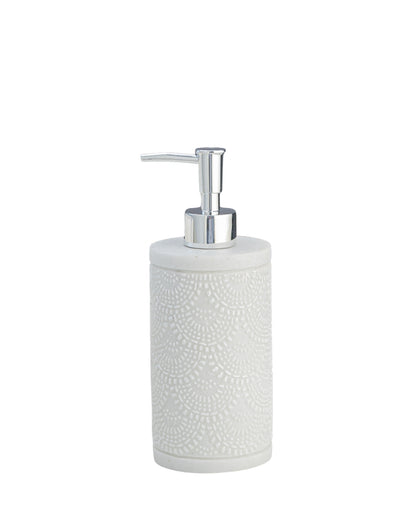 Exclusive Polyresin Soap Dispenser for Handwash for Bathroom Snow White - Pano