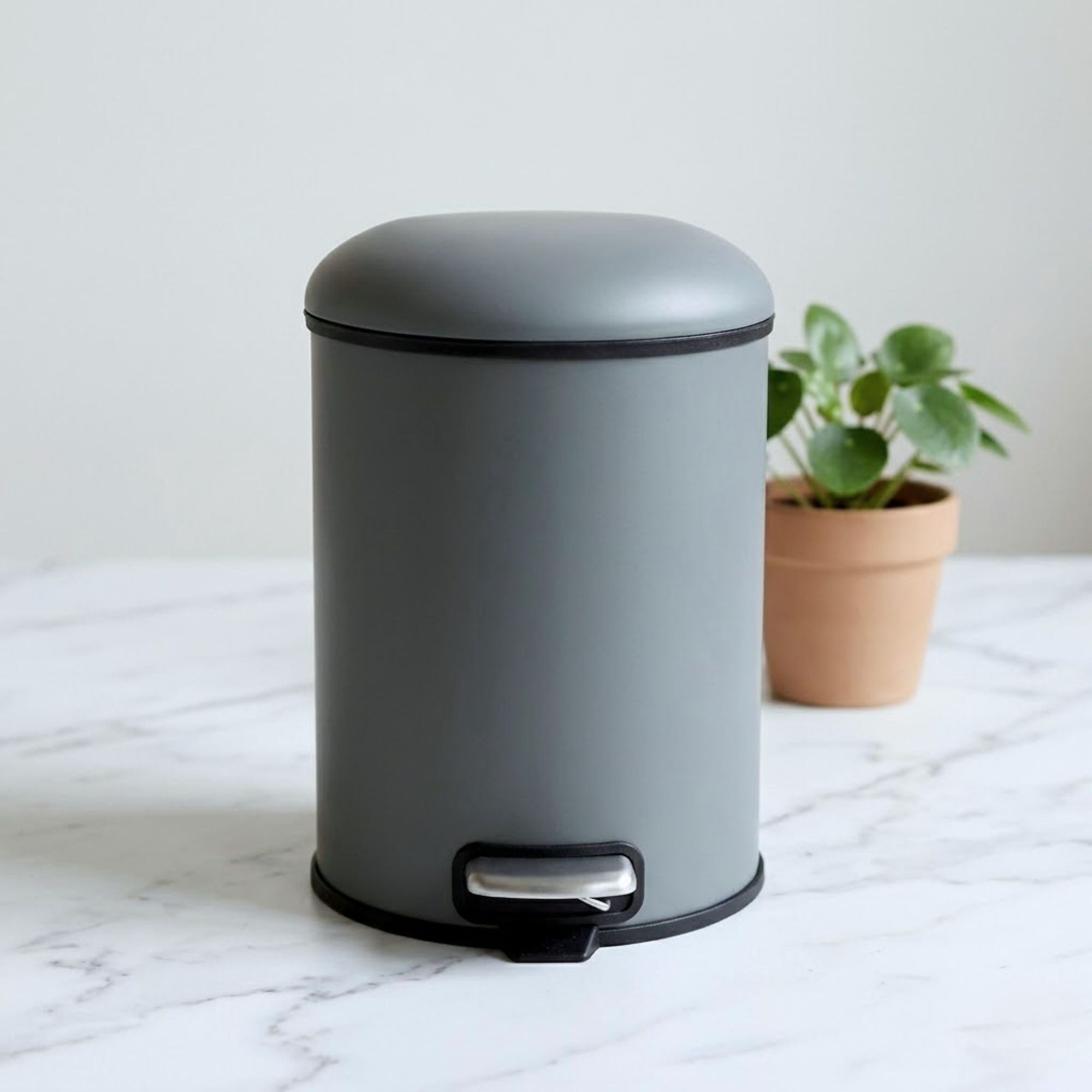 Levante Stainless Steel Soft Close Peddle Dustbins - Pano