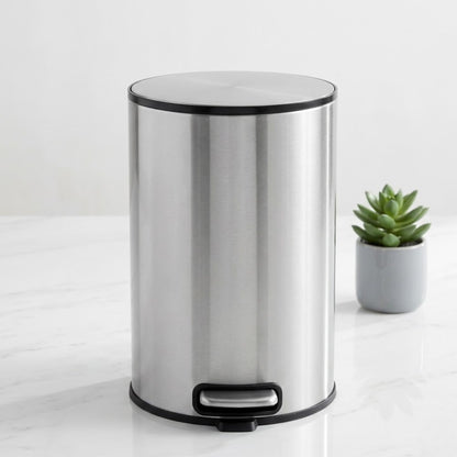 Oxford Stainless Steel Soft Close Peddle Dustbins 8 Litre - Pano