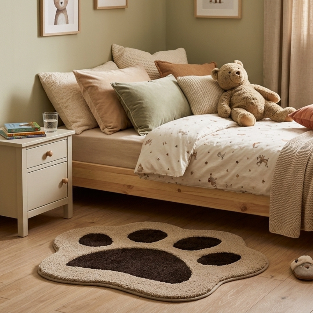Puppy Paw Premium Micro Poly Yarn Multi-Usage Mat - Pano