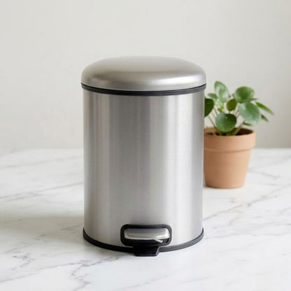 Levante Stainless Steel Soft Close Peddle Dustbins - Pano