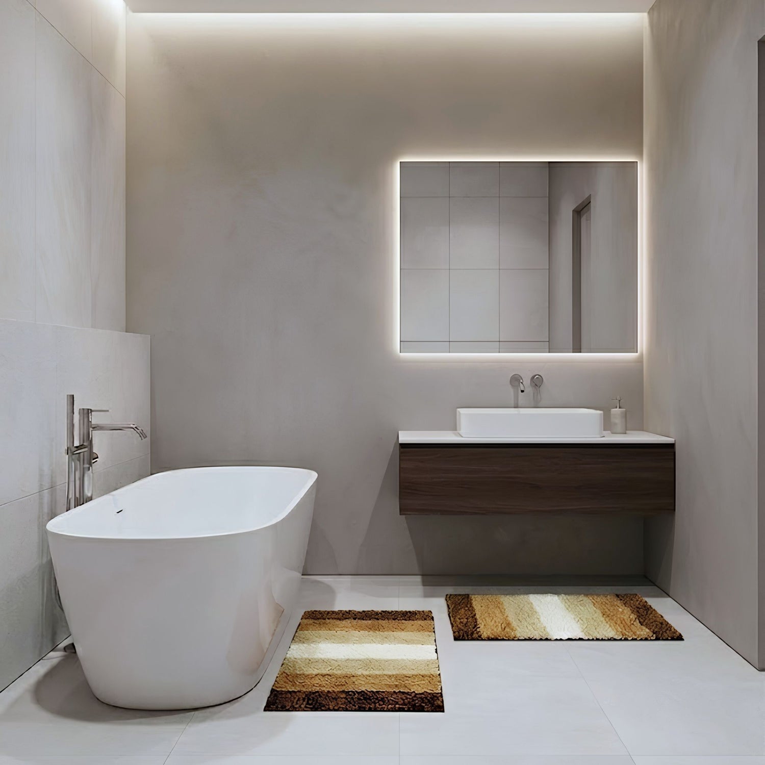 Textured Anti Skid Bathmat - Pano