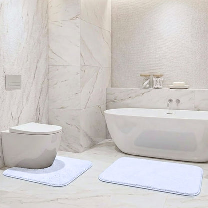Sophia Anti Skid 2 Pcs Contour Bath Rug - Pano
