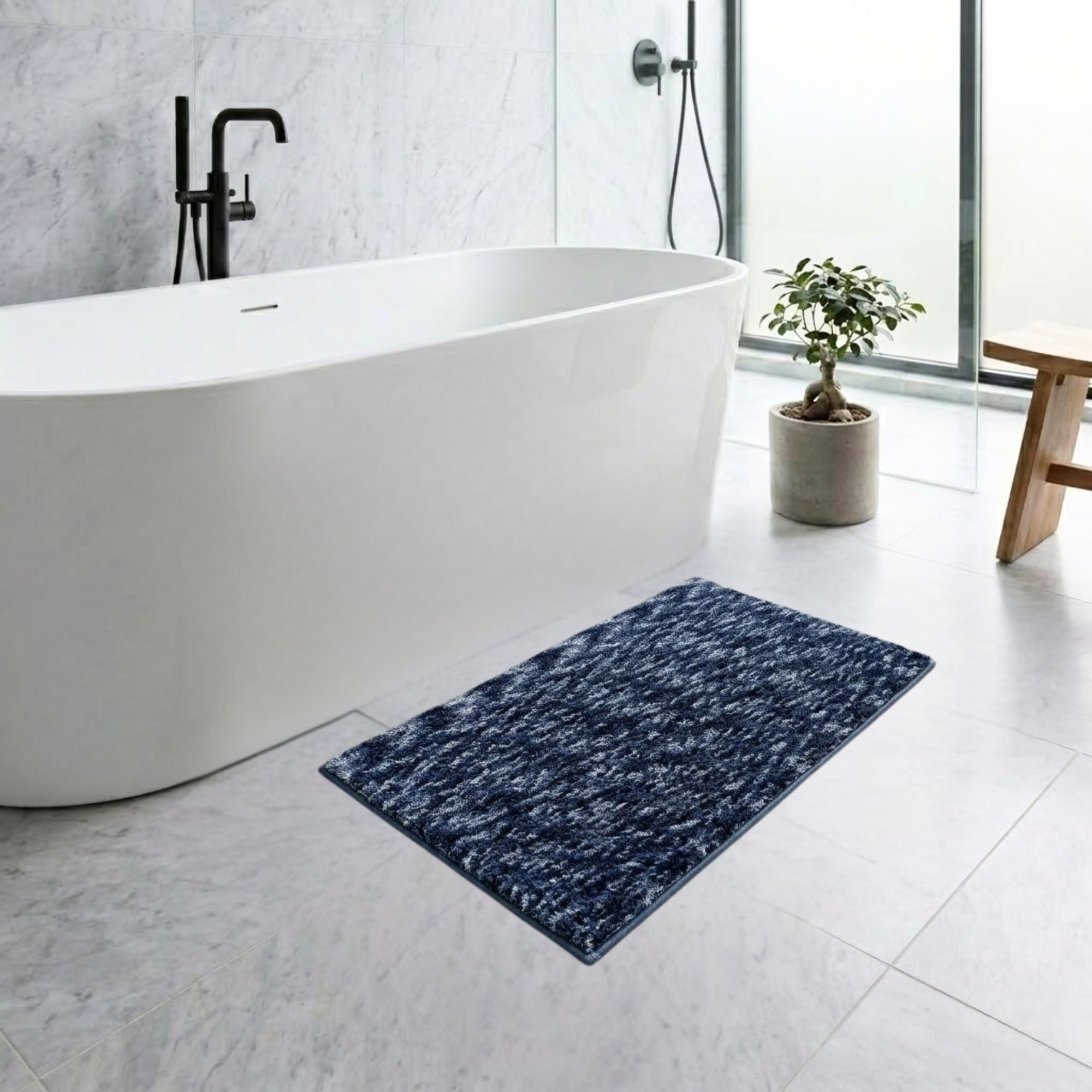 Exotica Anti Skid Super Absorbent Bathmat - Pano