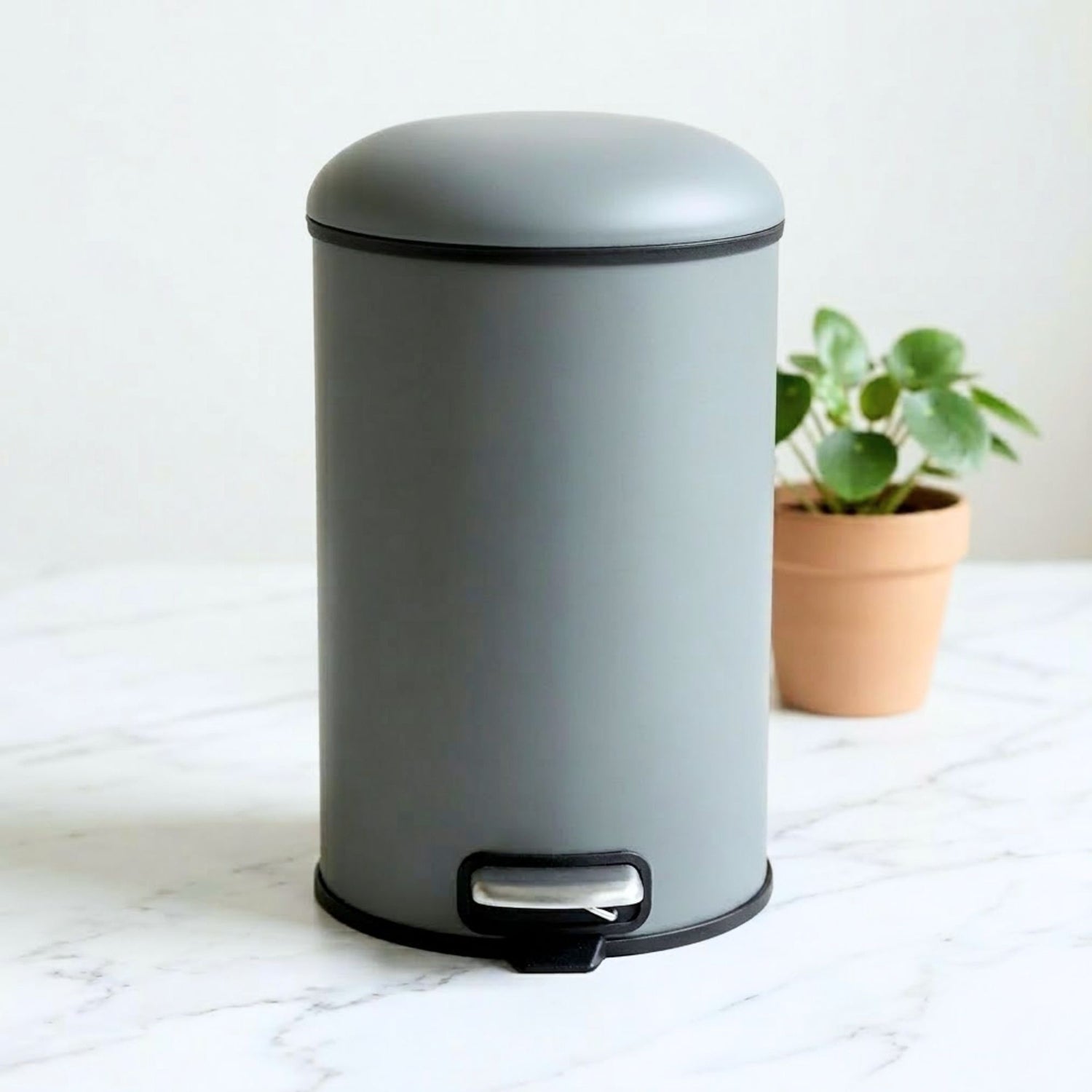 Levante Stainless Steel Soft Close Peddle Dustbins - Pano