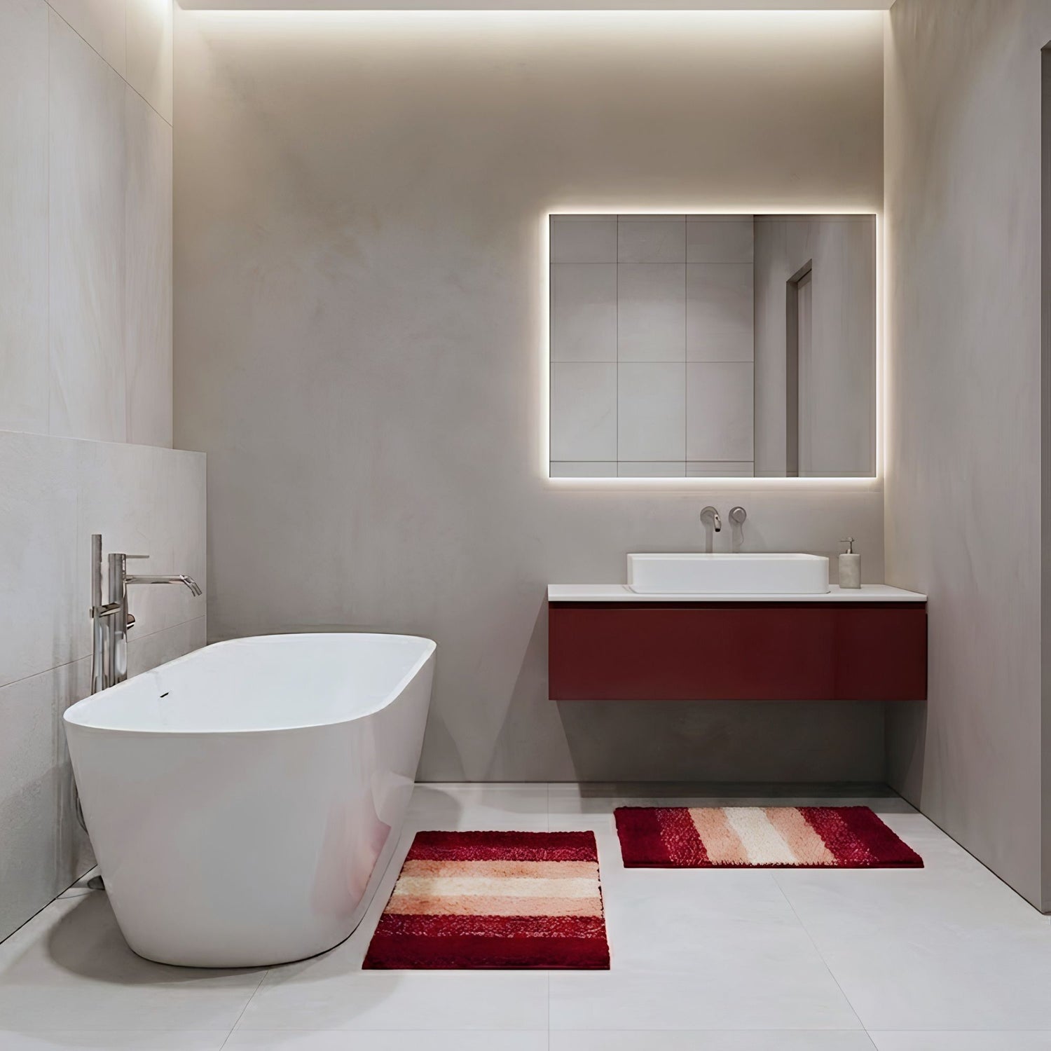 Textured Anti Skid Bathmat - Pano
