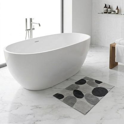 Stone Microfiber Anti Skid Bathmat - Pano