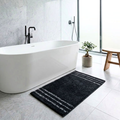 Clarion Anti Skid Light Grey Bathmat - Pano