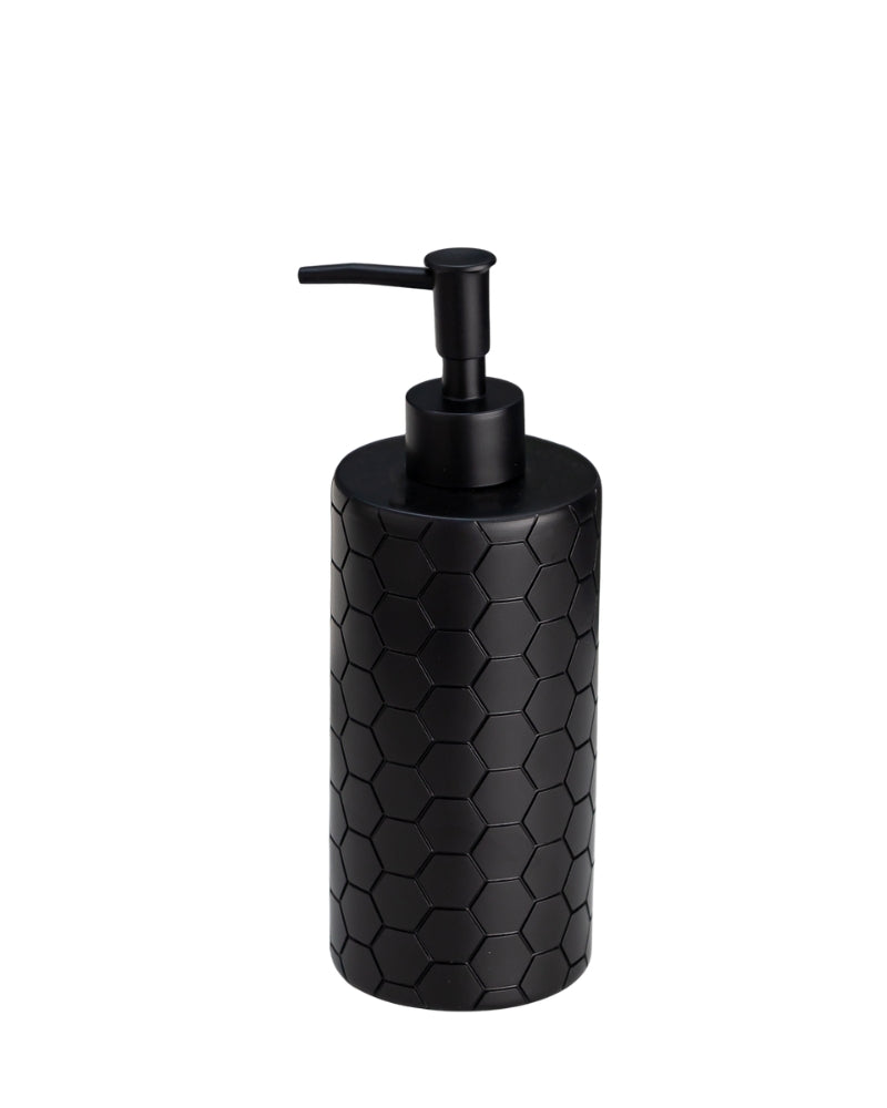 Exclusive Polyresin Soap Dispenser for Handwash for Bathroom Matty Black - Pano