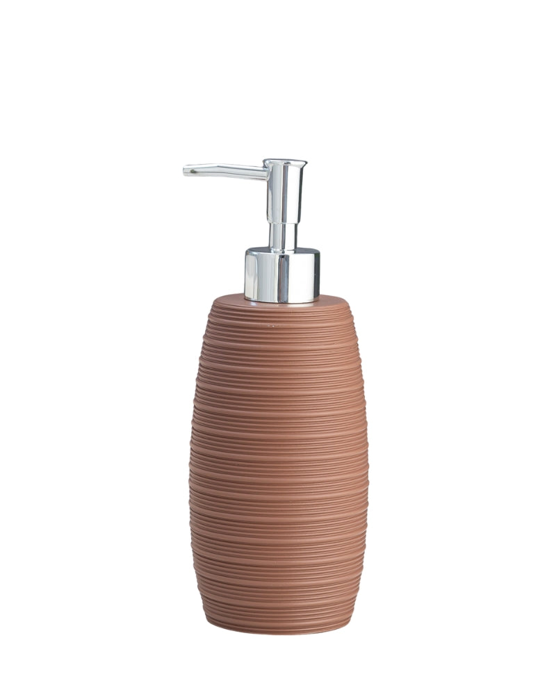 Exclusive Polyresin Soap Dispenser for Handwash for Bathroom Rusty - Pano