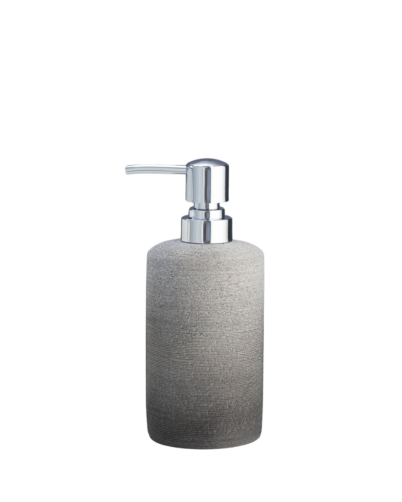 Exclusive Polyresin Soap Dispenser for Handwash for Bathroom Black &amp; Grey 1219 - Pano
