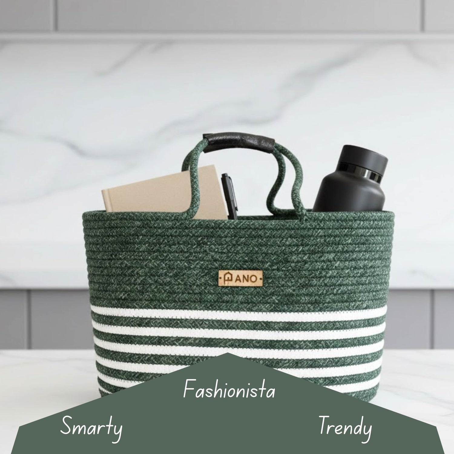 Monaco Multi Purpose Tote Hand Basket - Pano