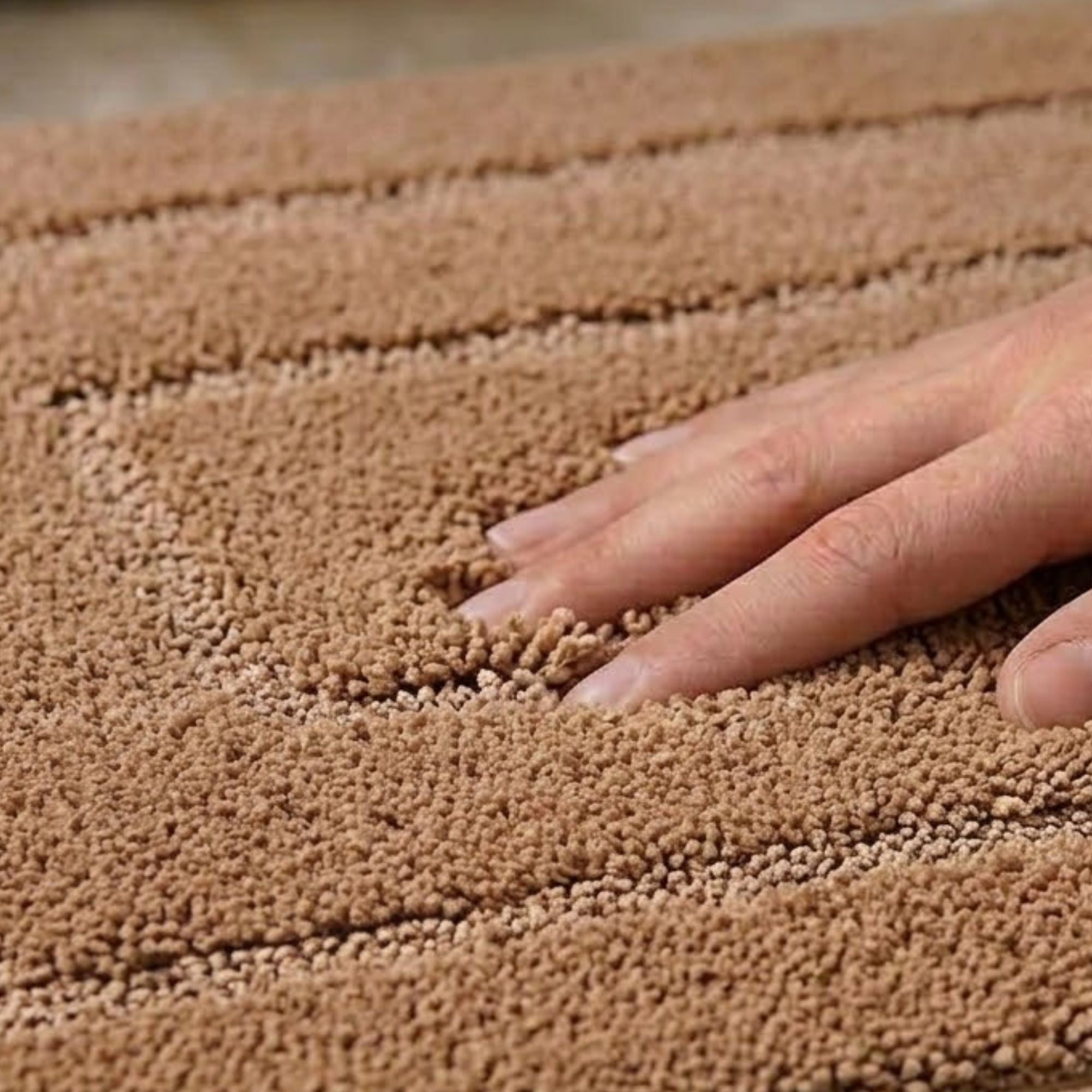 Triple Frame Anti Skid Super Soft Bathmat -Pano