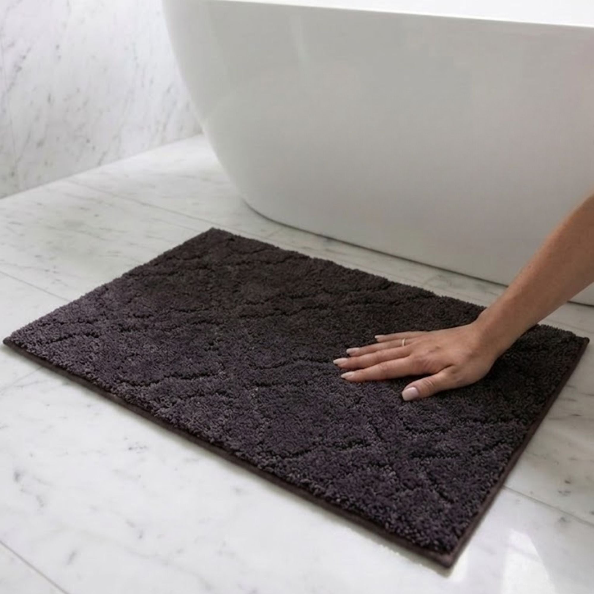 Flora Anti Skid Super Absorbent Bathmat - Pano