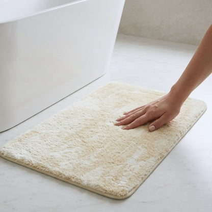 Cashmere Rabbit Fur Anti Skid Fur Bathmat - Pano