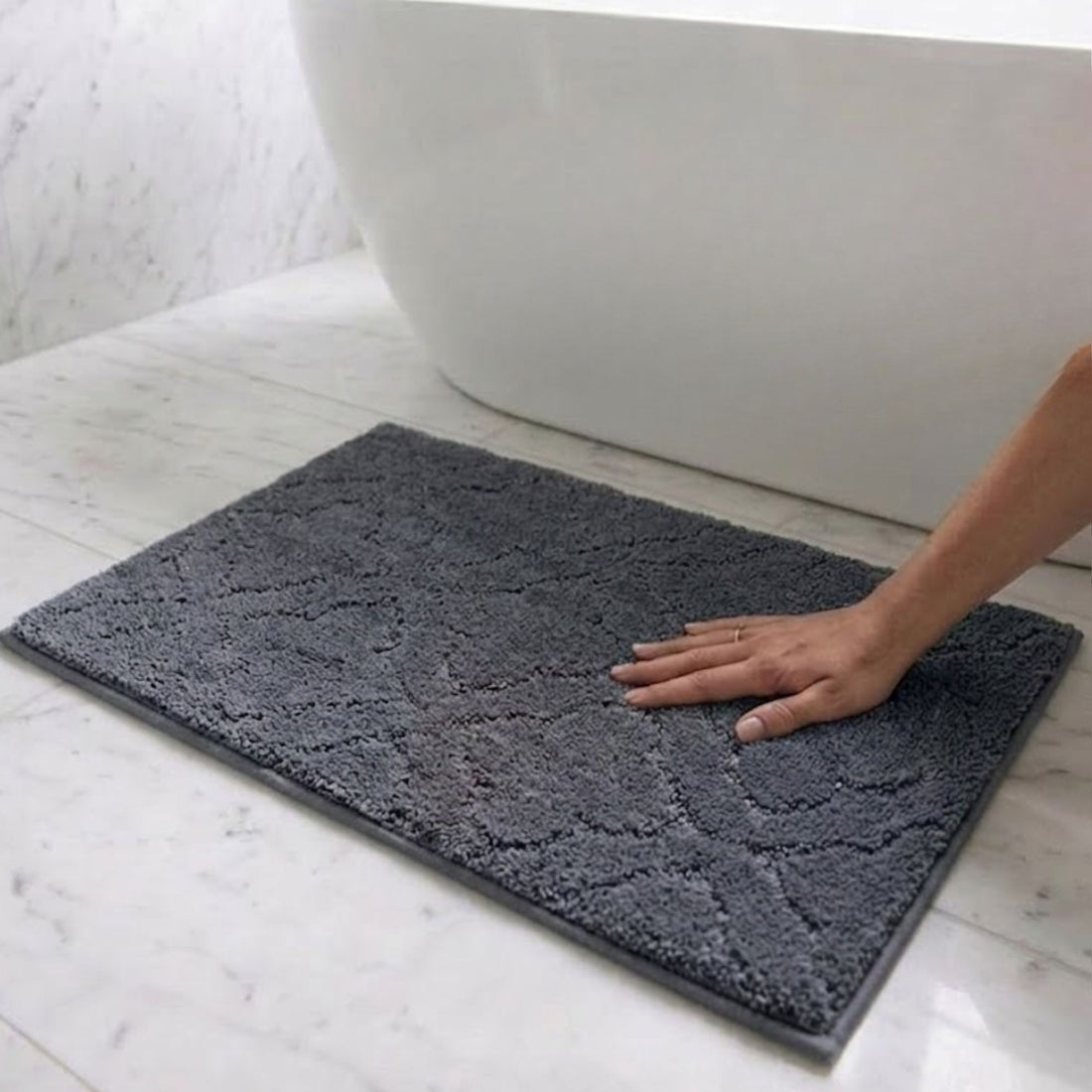 Flora Anti Skid Super Absorbent Bathmat - Pano