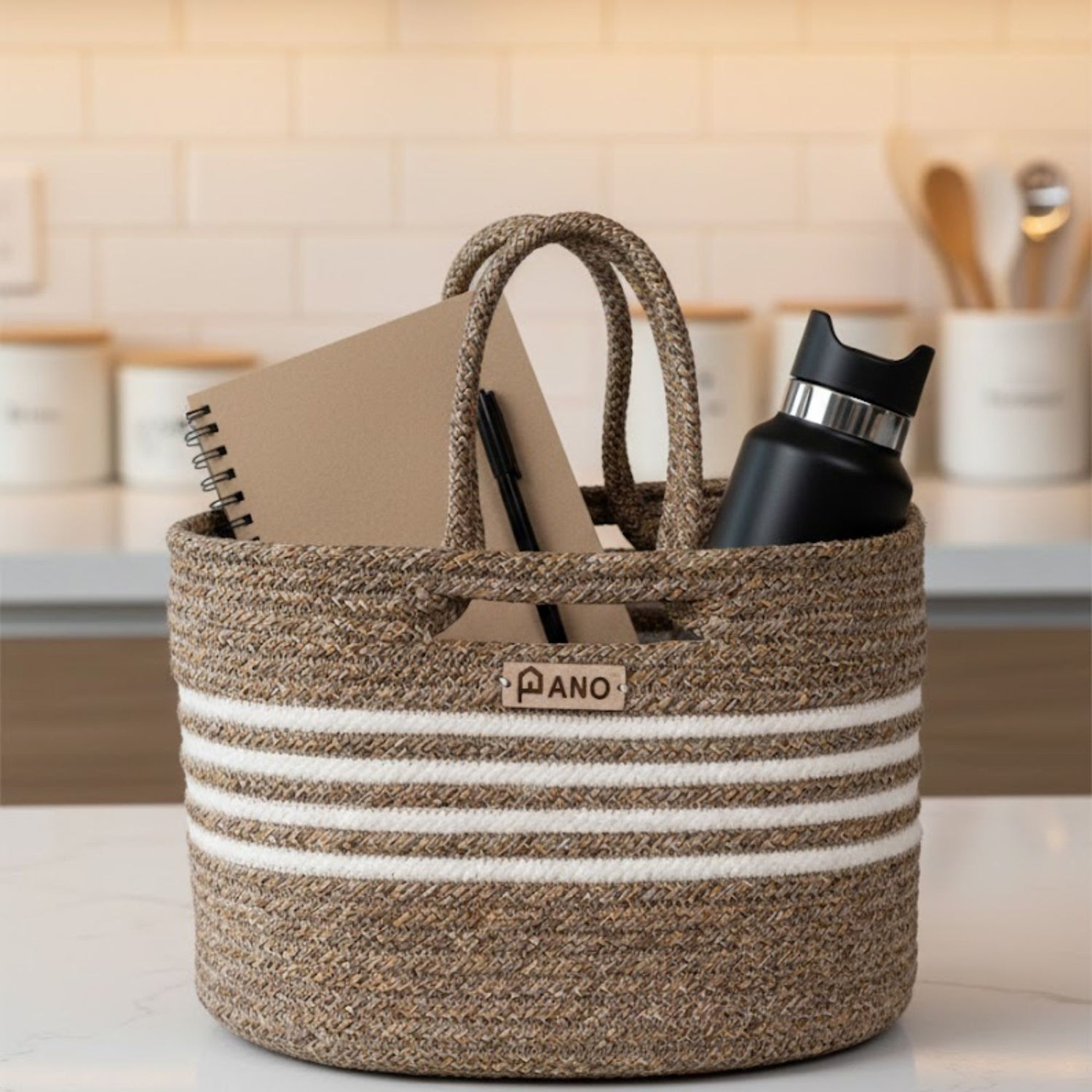 Elora Multi Purpose Tote Hand Basket - Pano