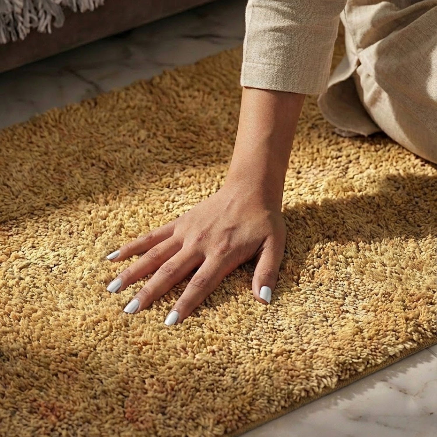 Sophia Anti Skid Super Absorbent Bathmat - Pano