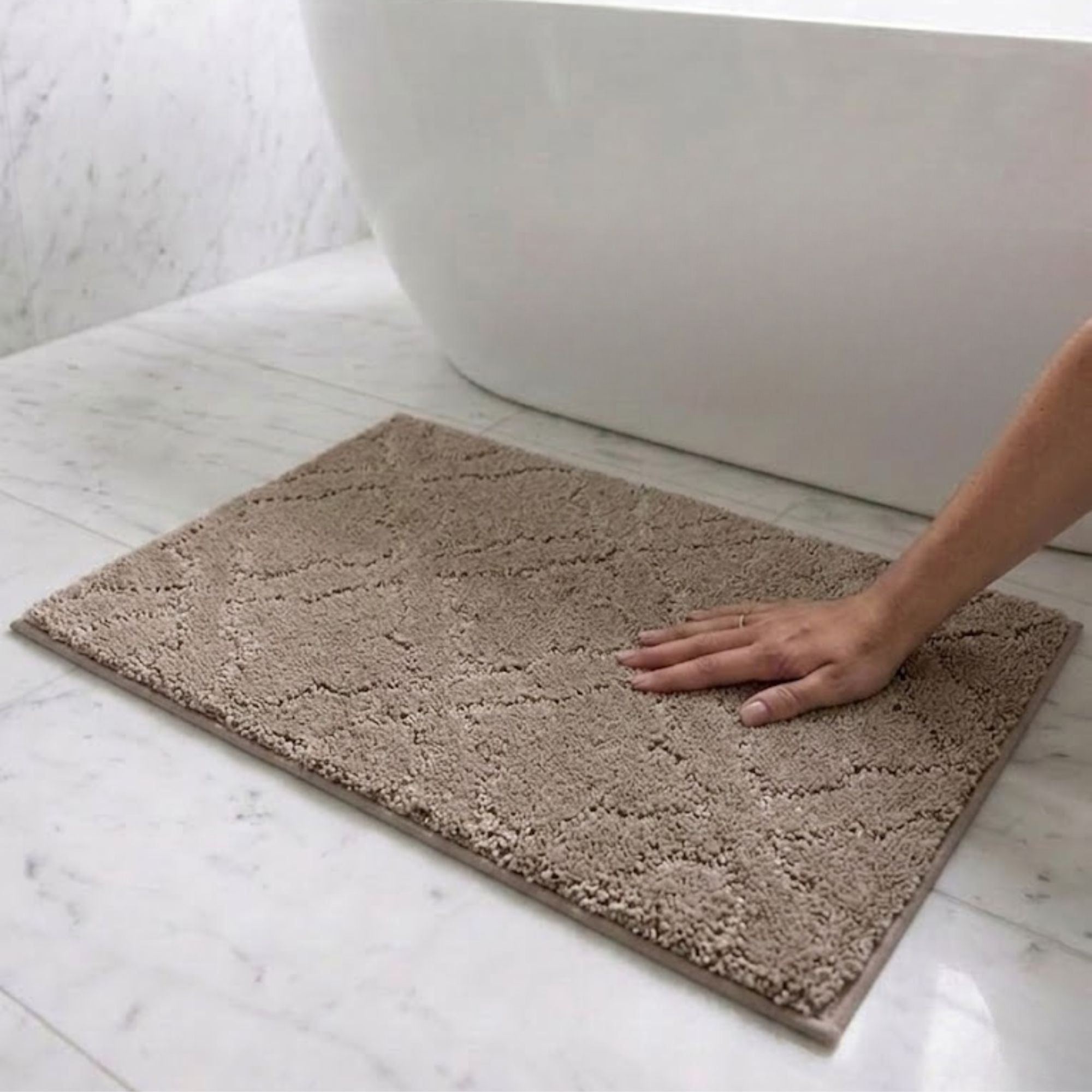 Flora Anti Skid Super Absorbent Bathmat - Pano