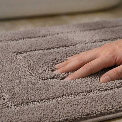 Triple Frame Anti Skid Super Soft Bathmat -Pano