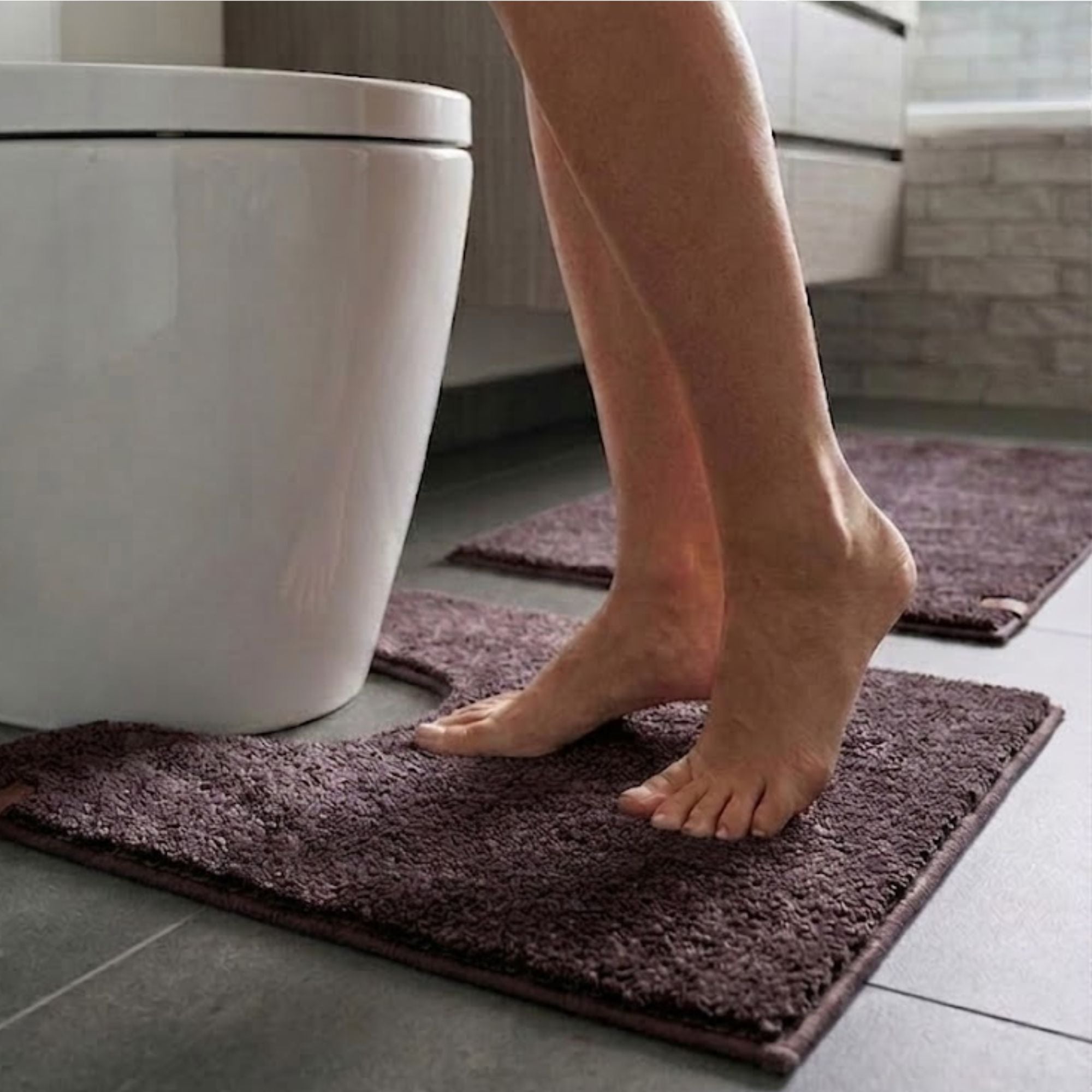 Heritage Anti Skid Super Absorbent Bathmat - Pano