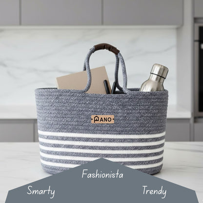 Monaco Multi Purpose Tote Hand Basket - Pano