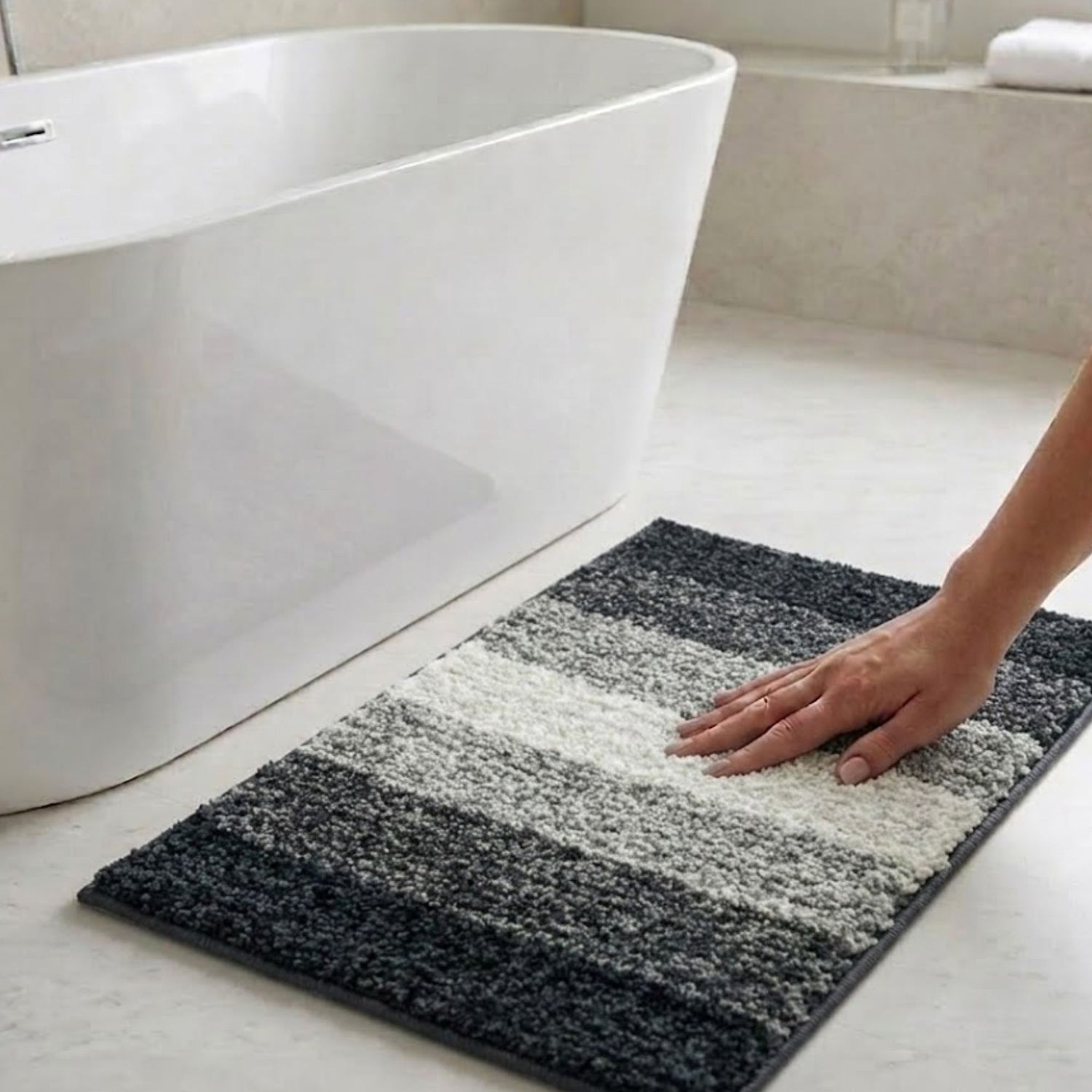 Textured Anti Skid Bathmat - Pano