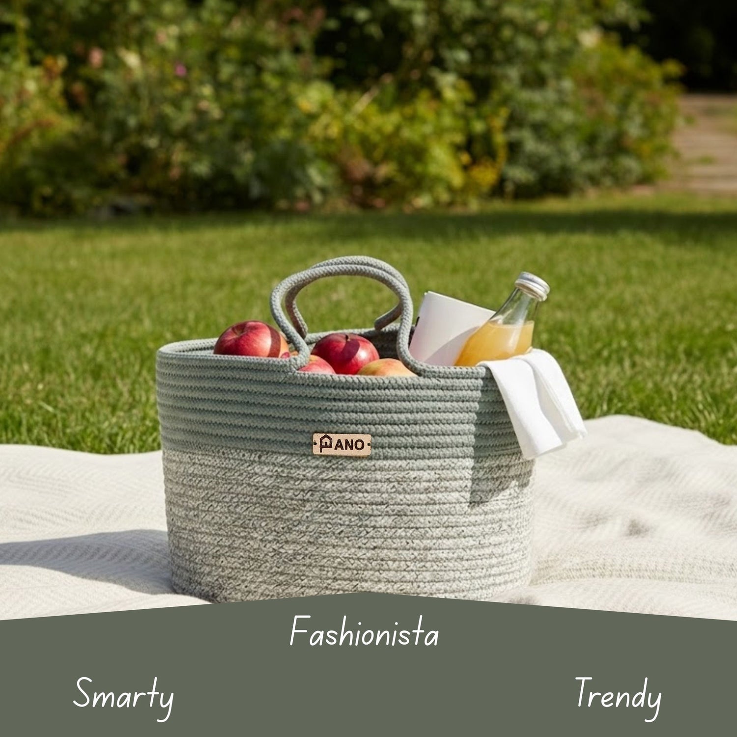 Corsica Multi-Purpose Hand Basket Bag - Pano