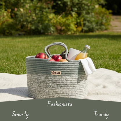 Corsica Multi-Purpose Hand Basket Bag - Pano