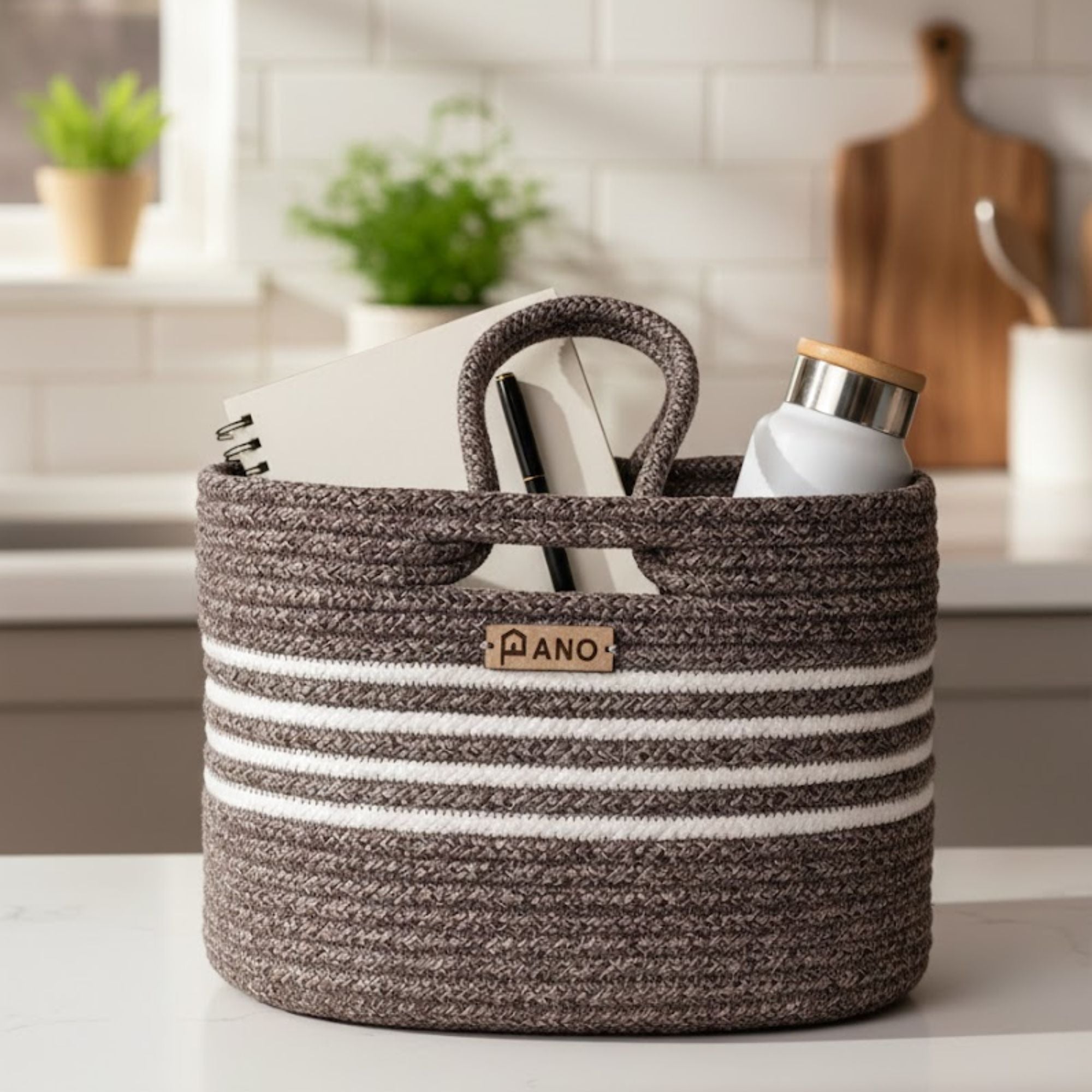 Elora Multi Purpose Tote Hand Basket - Pano