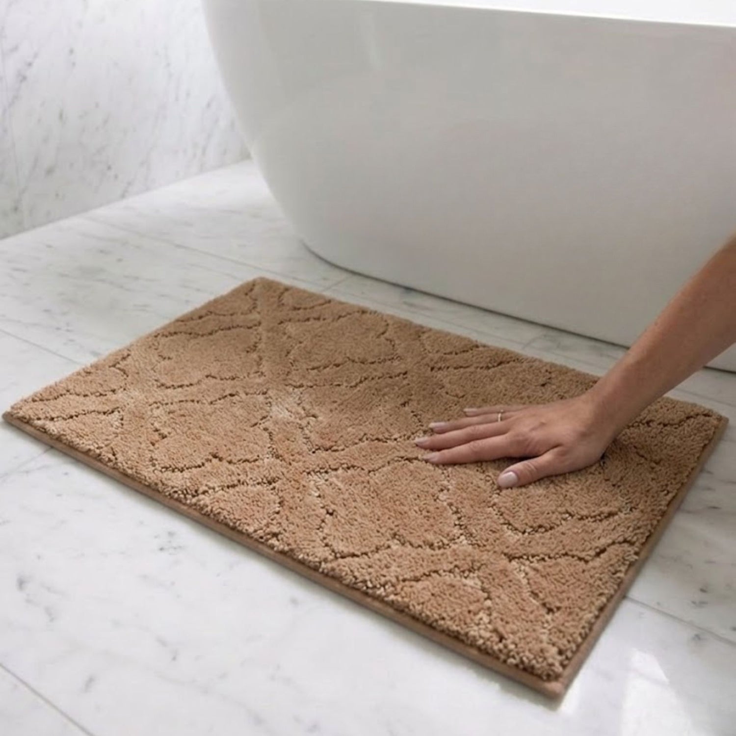 Flora Anti Skid Super Absorbent Bathmat - Pano