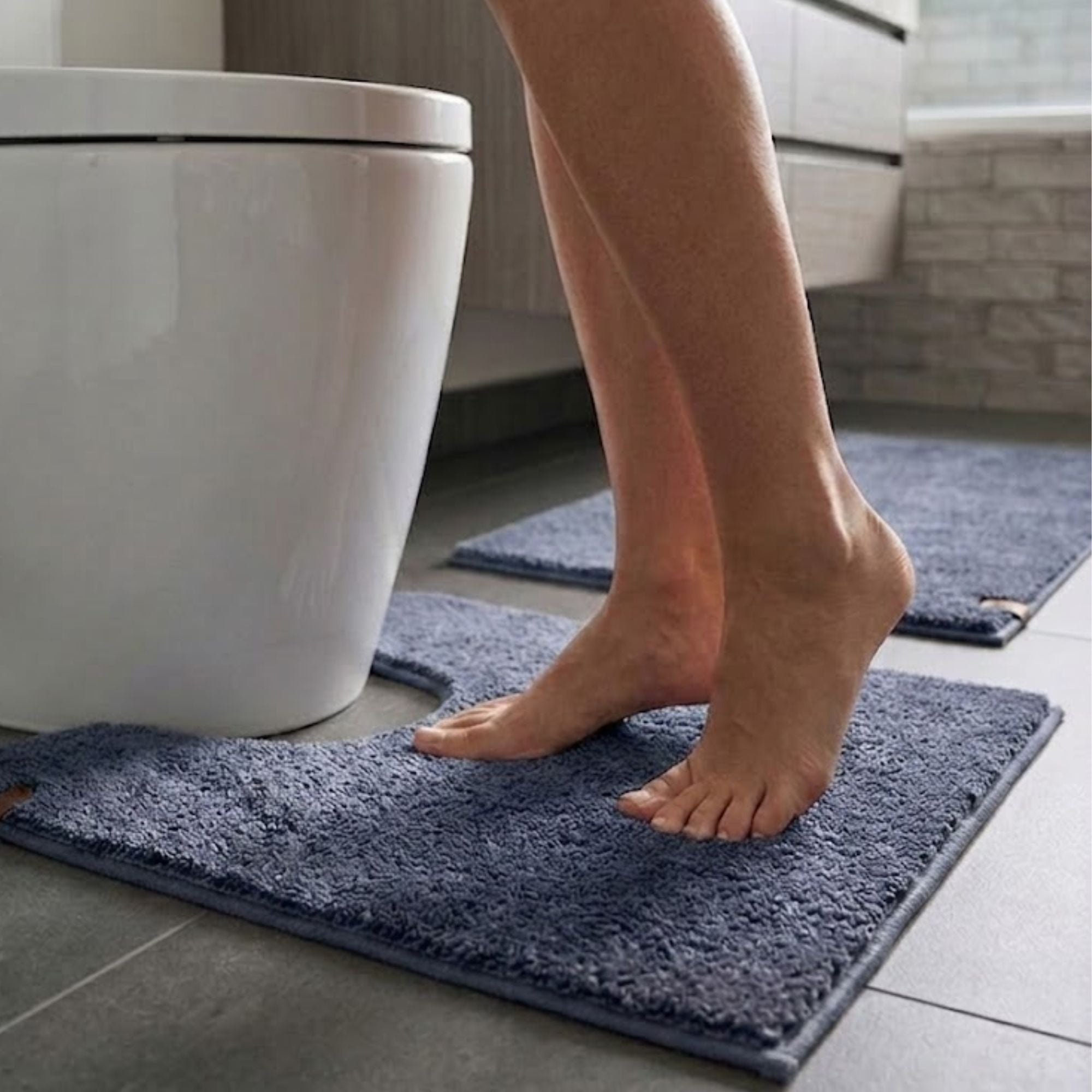 Heritage Anti Skid Super Absorbent Bathmat - Pano