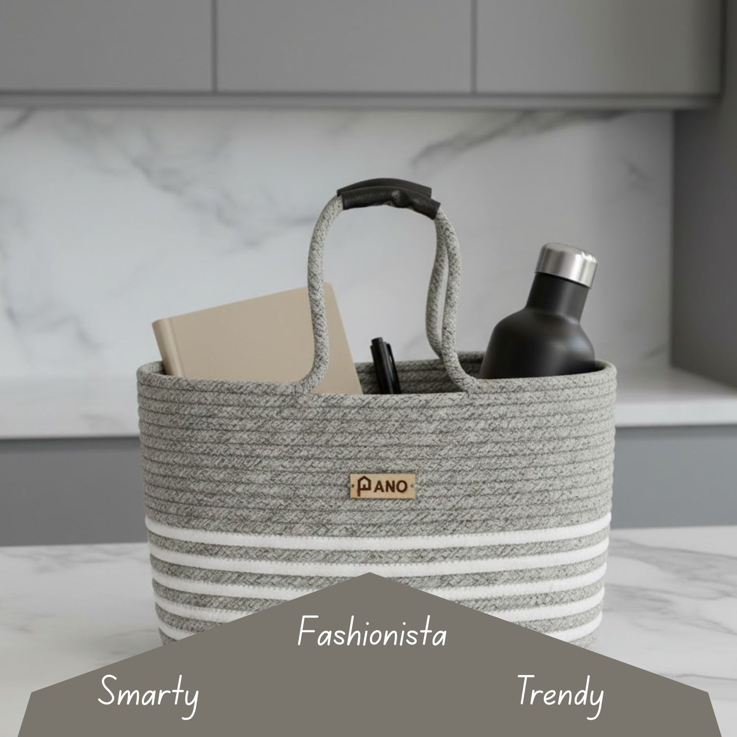 Monaco Multi Purpose Tote Hand Basket - Pano