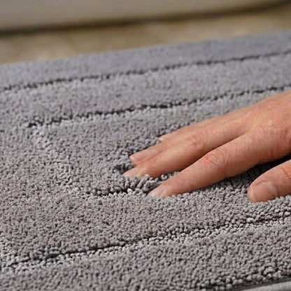 Triple Frame Anti Skid Super Soft Bathmat -Pano