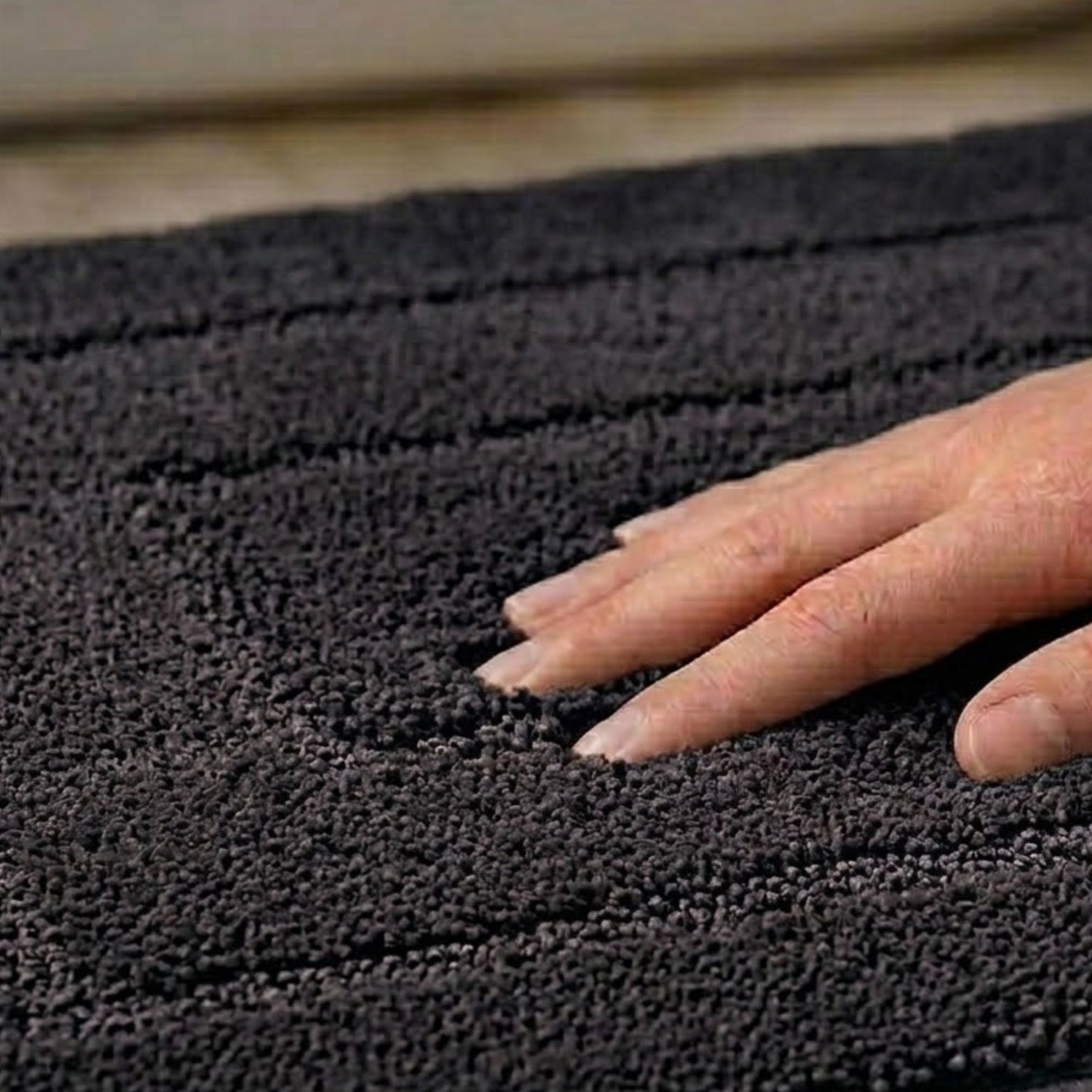 Triple Frame Anti Skid Super Soft Bathmat -Pano