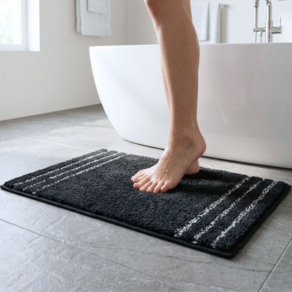 Clarion Anti Skid Light Grey Bathmat - Pano