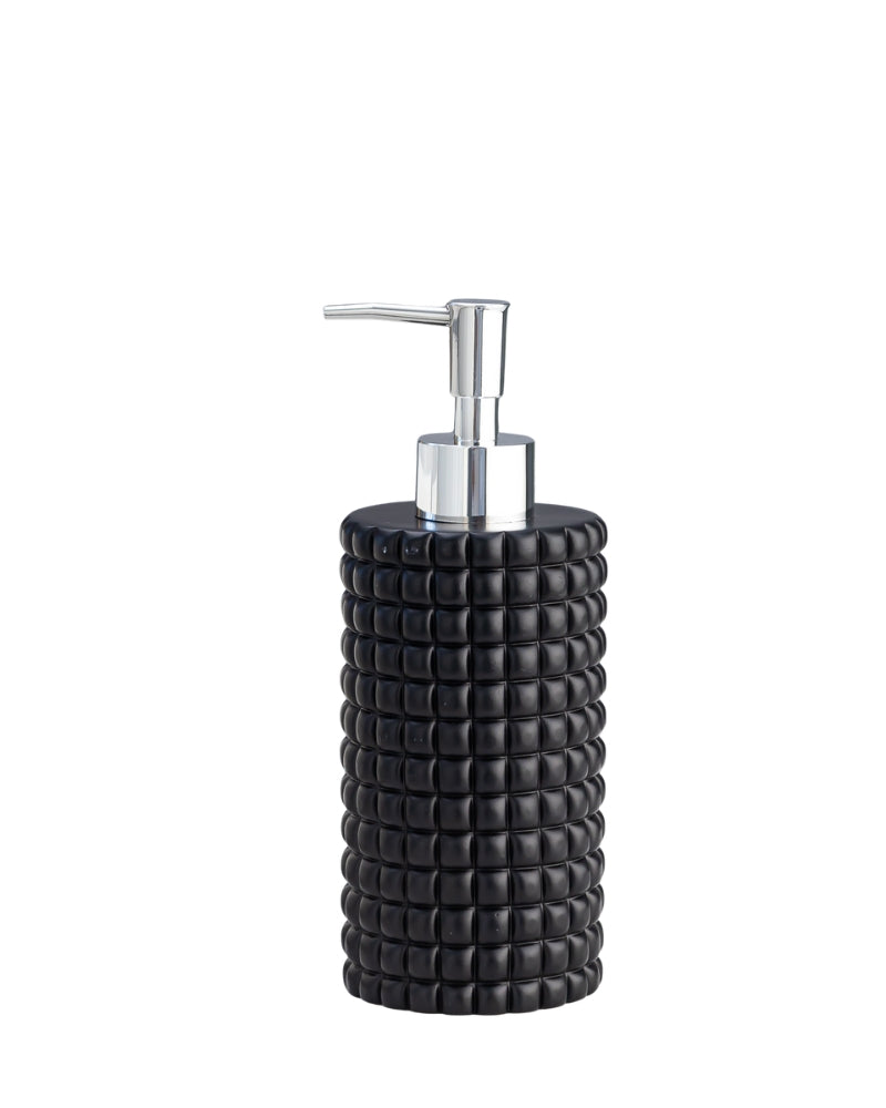 Exclusive Polyresin Soap Dispenser for Handwash for Bathroom Black 1217 - Pano