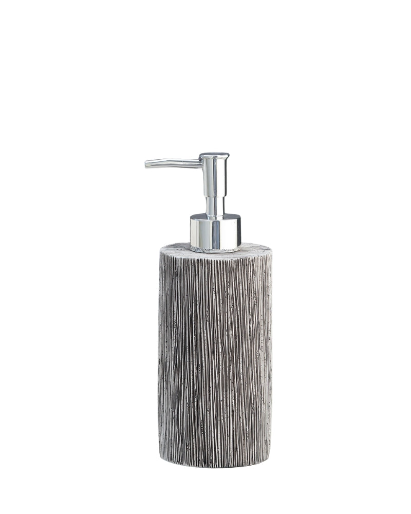 Exclusive Polyresin Soap Dispenser for Handwash for Bathroom Black Stripe - Pano